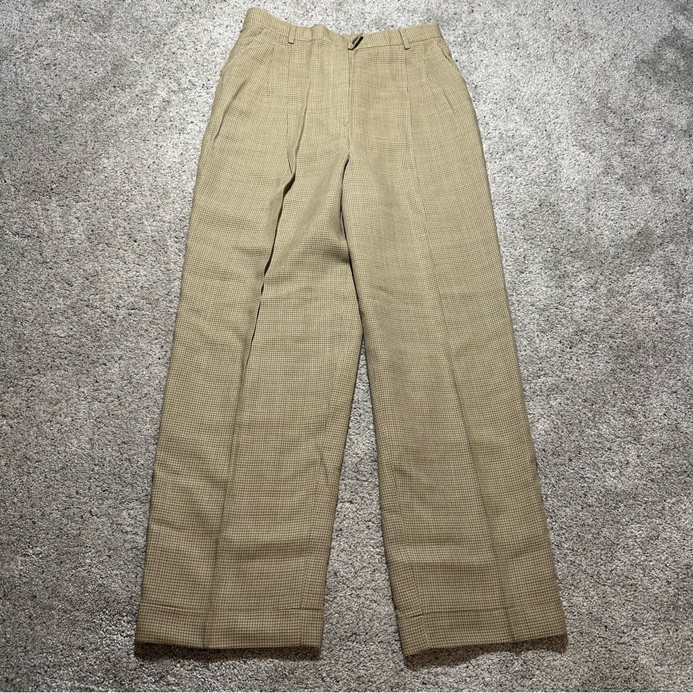 Lauren Ralph Lauren Tan and Gray Trousers - Picture 8 of 16